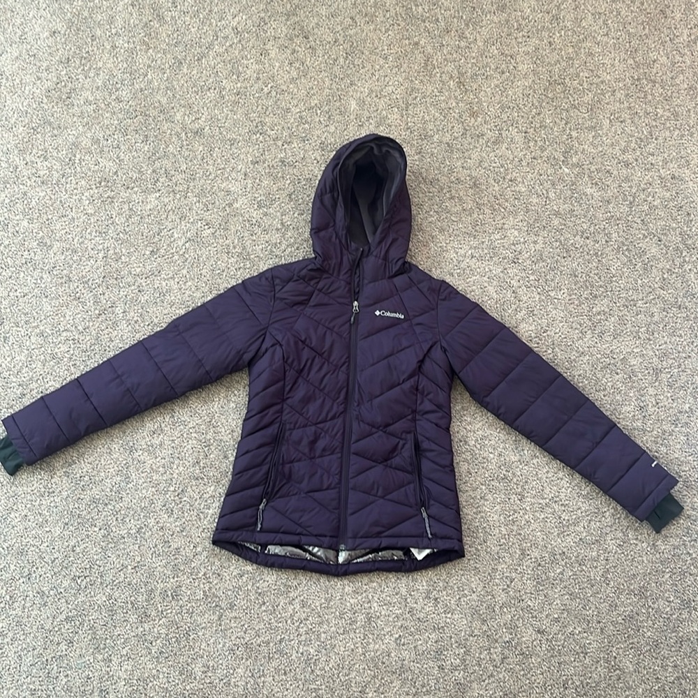 Columbia Women’s Omni-Heat Purple Coat Size Small